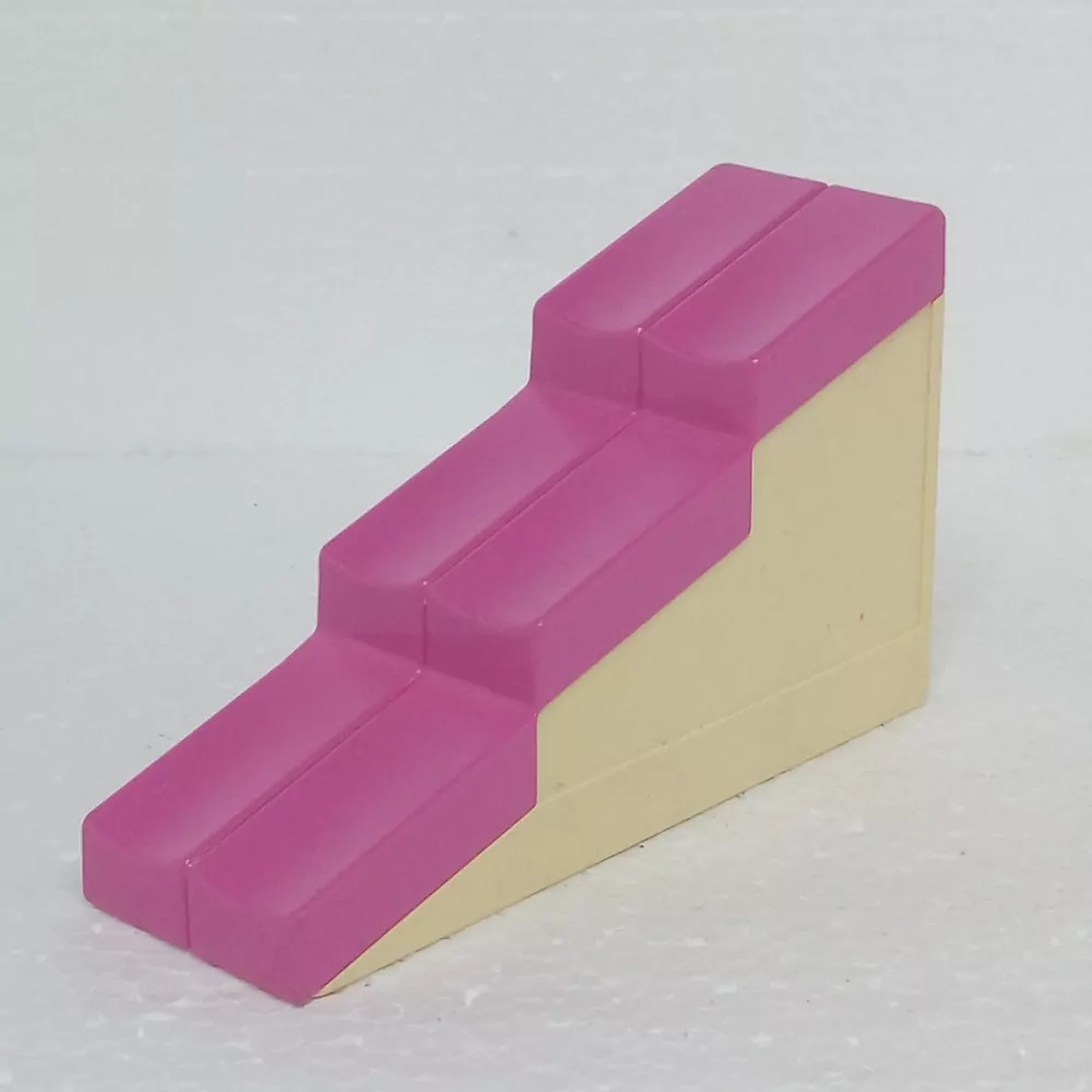 Lego® Duplo® Stříška růžová, bílá 2x6