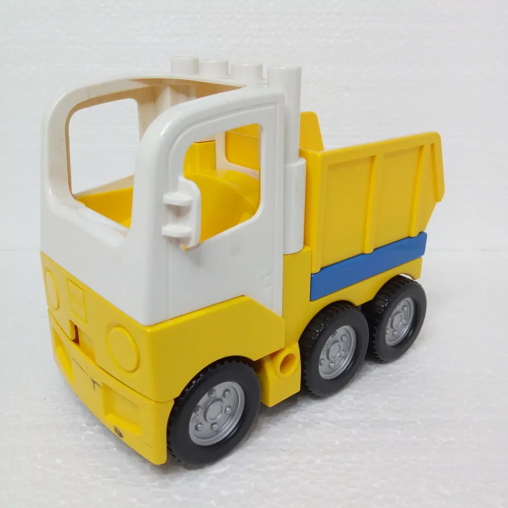 Lego® Duplo® Nákladní auto žlutobílé, žlutá korba výklopná