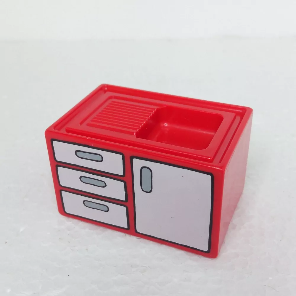 Lego® Duplo® Dřez červený