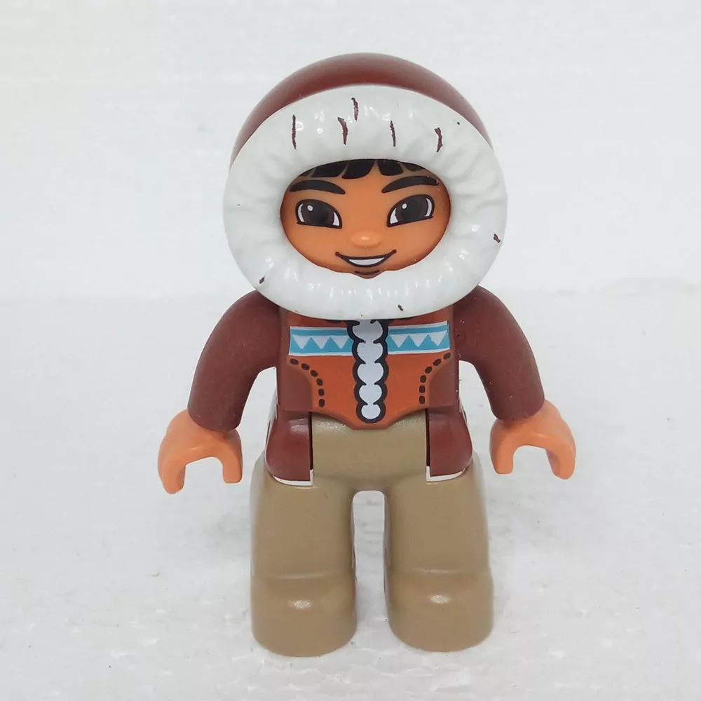 Lego® Duplo® Panáček Muž Eskymák - VÝPRODEJ