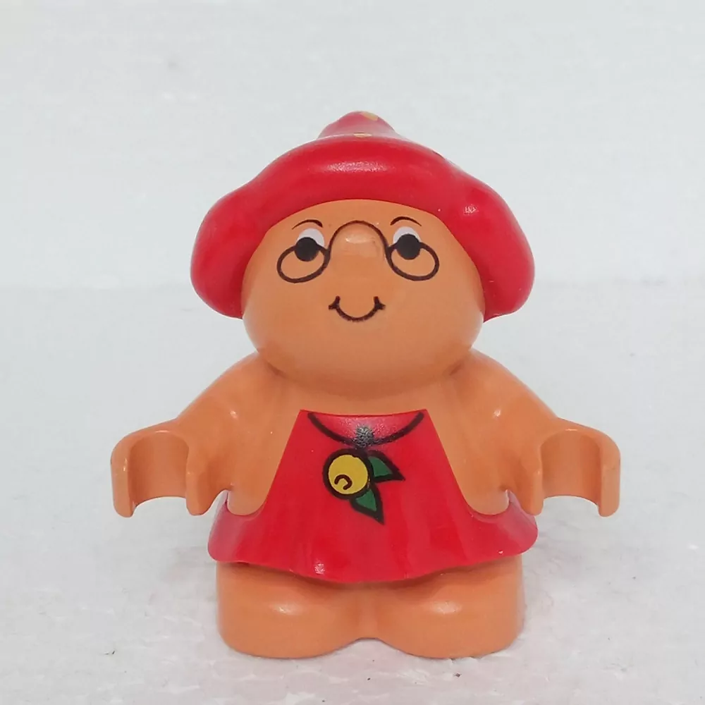 Lego® Duplo® Panáček Lesní skřítek Forestík červený