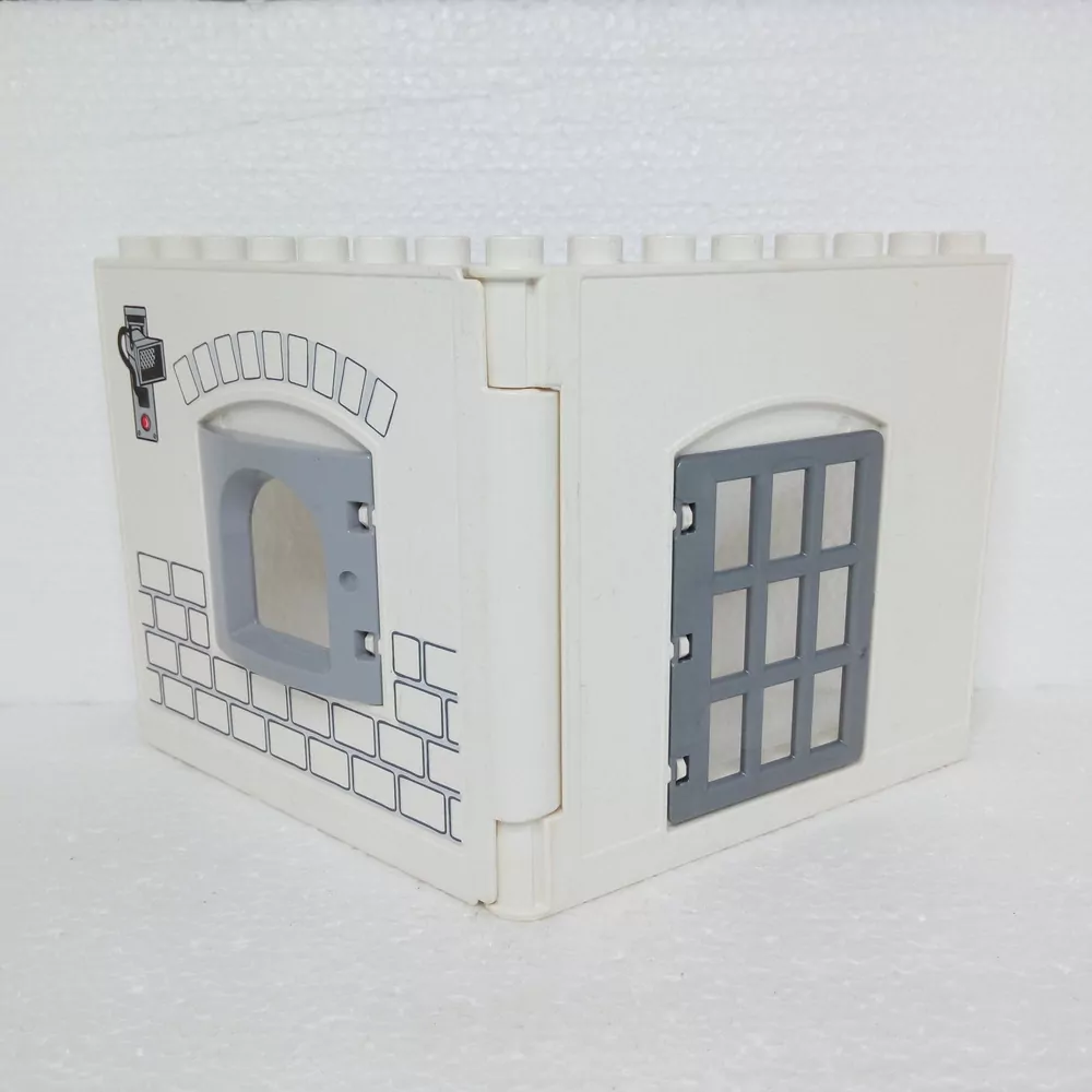 Lego® Duplo® Dvojstěna bílá policie dveře+okno