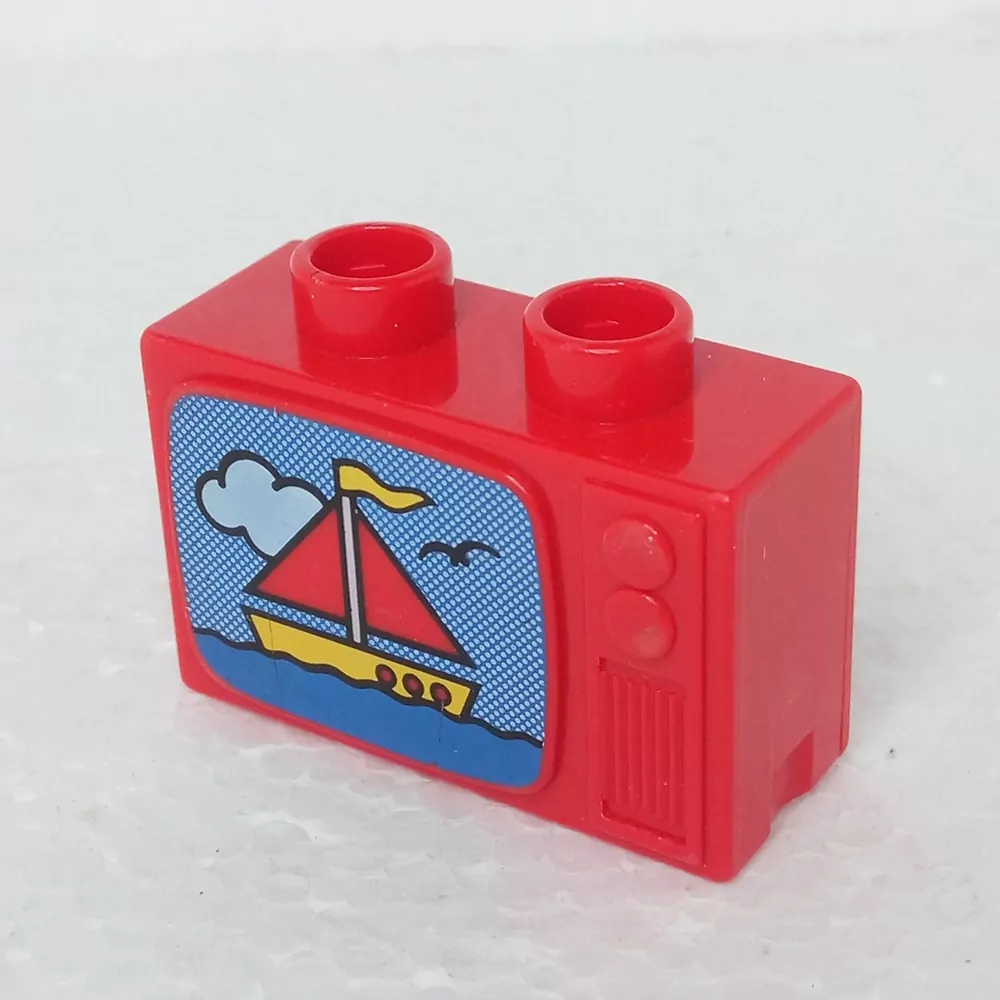 Lego® Duplo® Televize červená