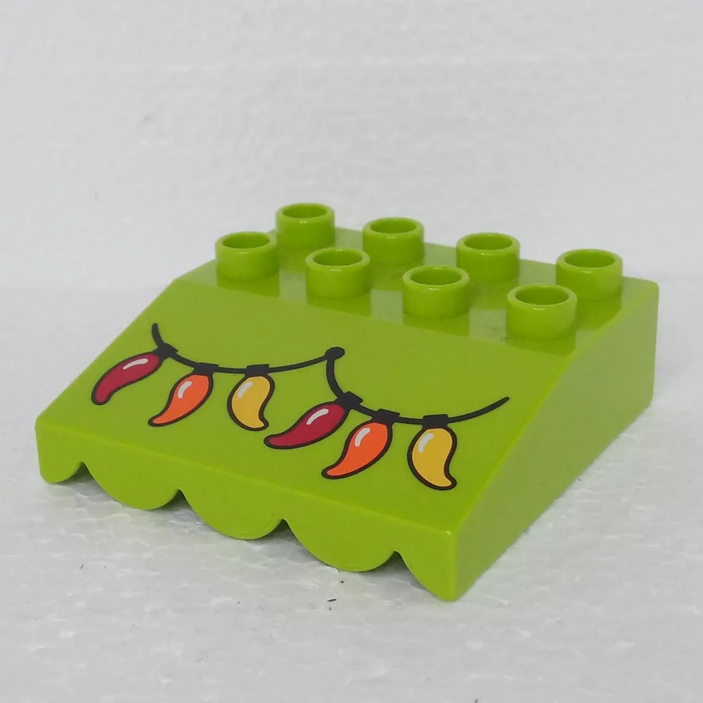 Lego® Duplo® Markýza světle zelená - chilli papričky