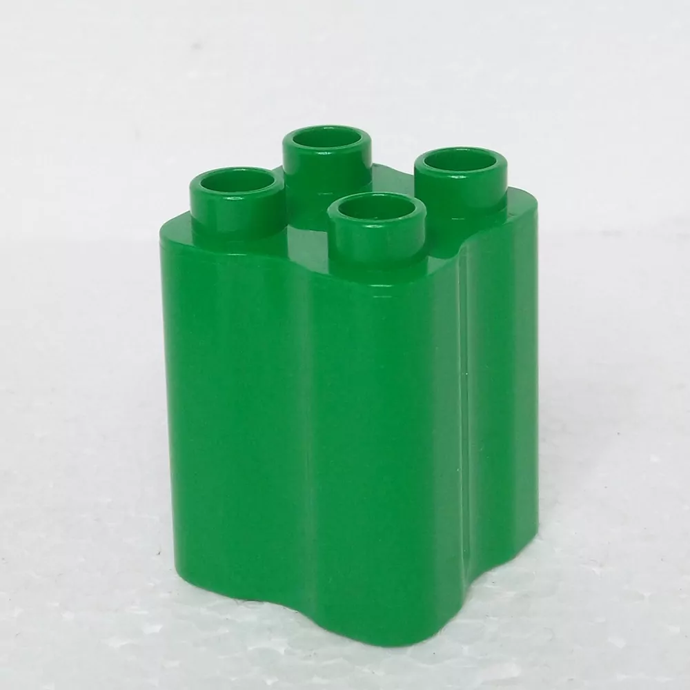 Lego® Duplo® Kostka 2x2x2 oblé rohy - kmen stromu