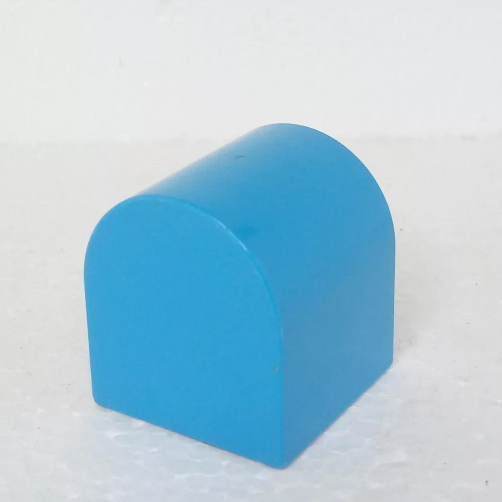 Lego® Duplo® Kostka 2x2x2 kulatá tyrkysová