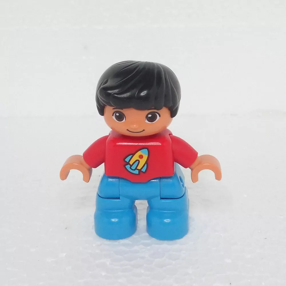 Lego® Duplo® Panáček Dítě Chlapeček černé vlasy