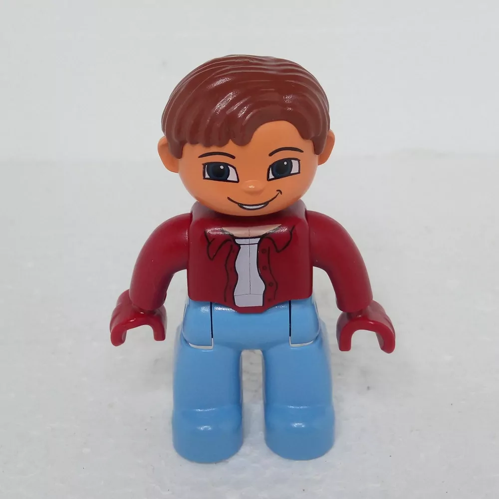 Lego® Duplo® Panáček Muž Hnědé vlasy