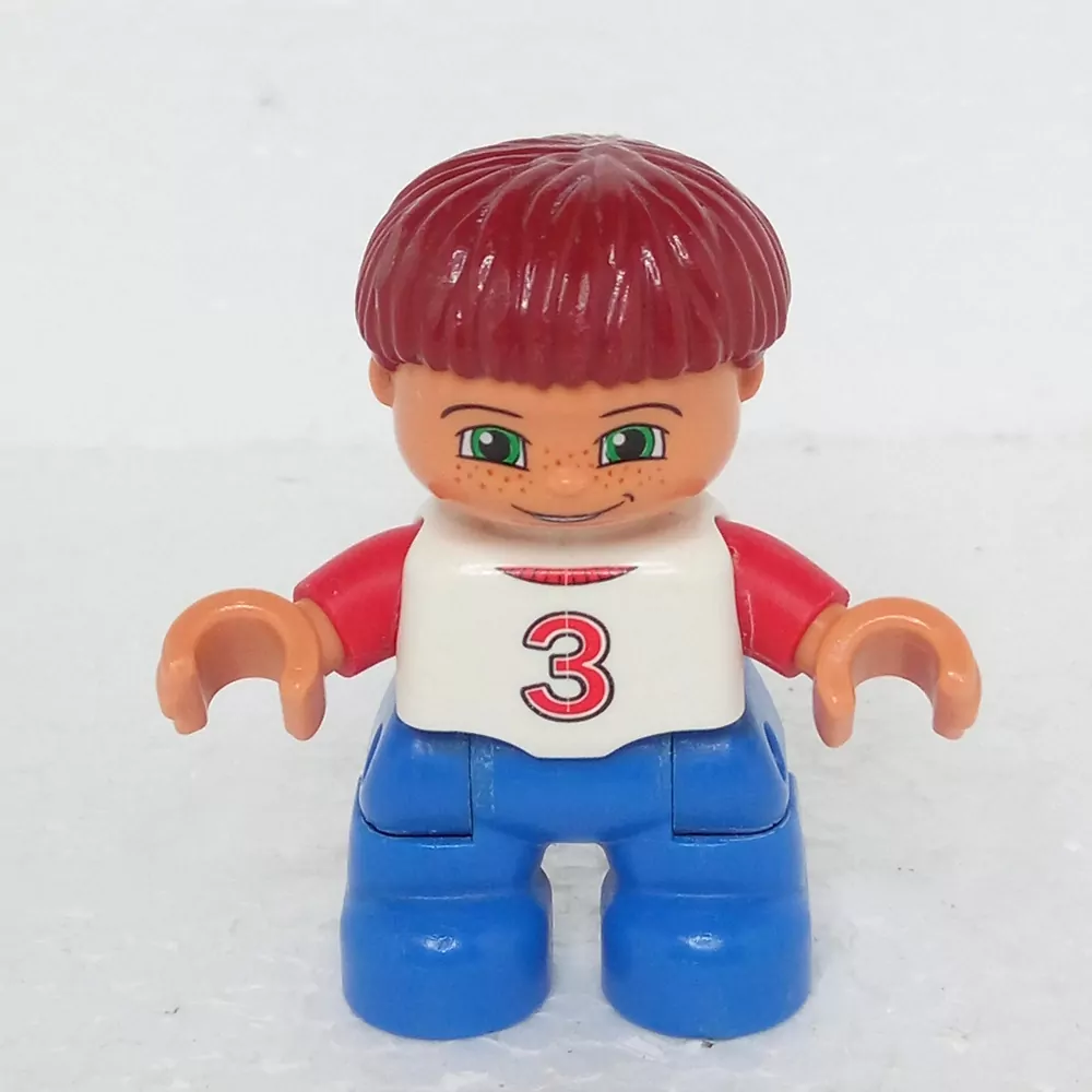 Lego® Duplo® Panáček Dítě Chlapeček červené vlasy