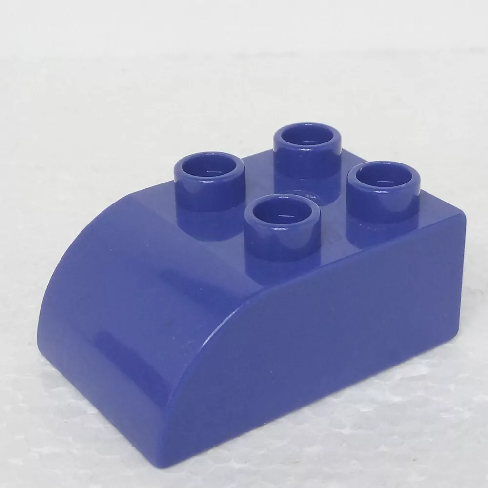 Lego® Duplo® Kostka 2x3 oblá tmavě fialová