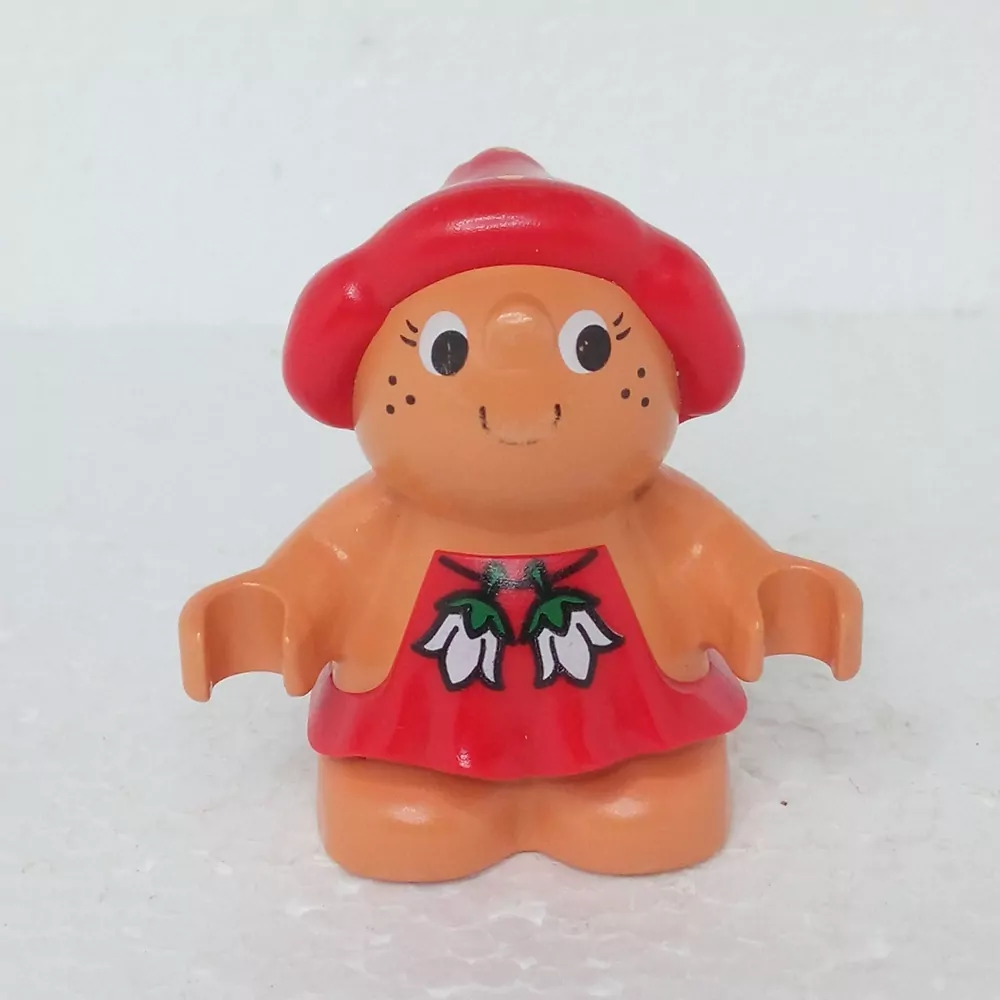 Lego® Duplo® Panáček Lesní skřítek Forestík červený