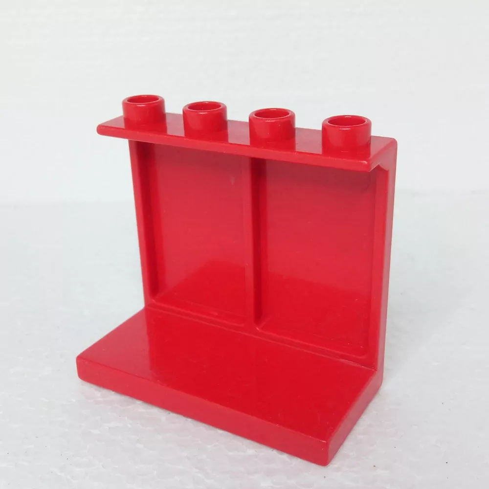 Lego® Duplo® Stěna s policemi červená