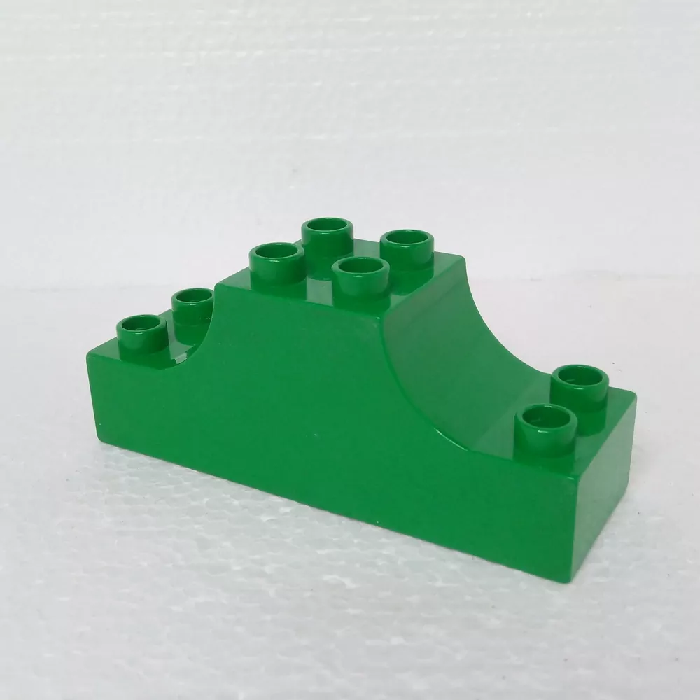 Lego® Duplo® Kostka 2x6x2 podstavec zelená