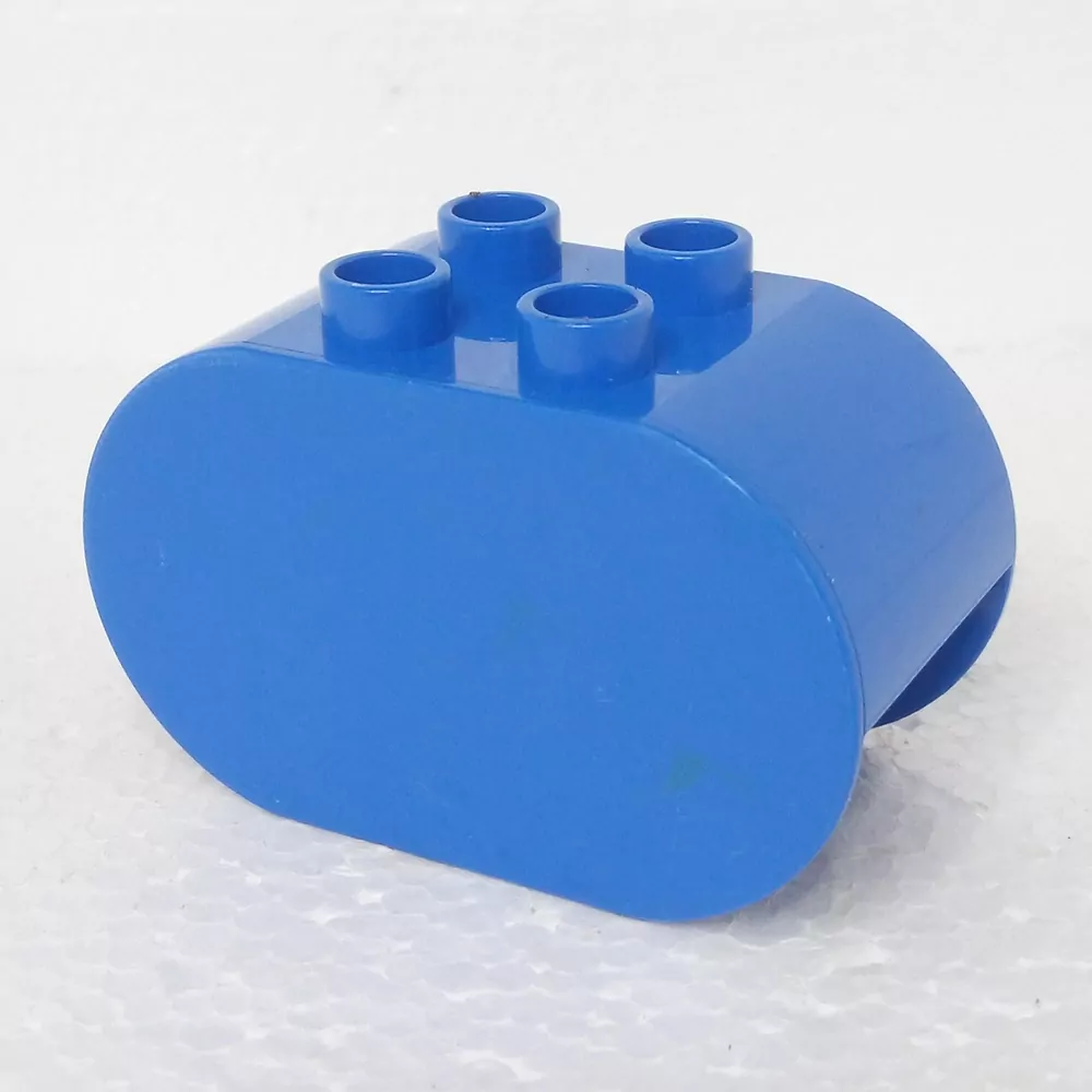 Lego® Duplo® Kostka 2x4x2 kulatá modrá