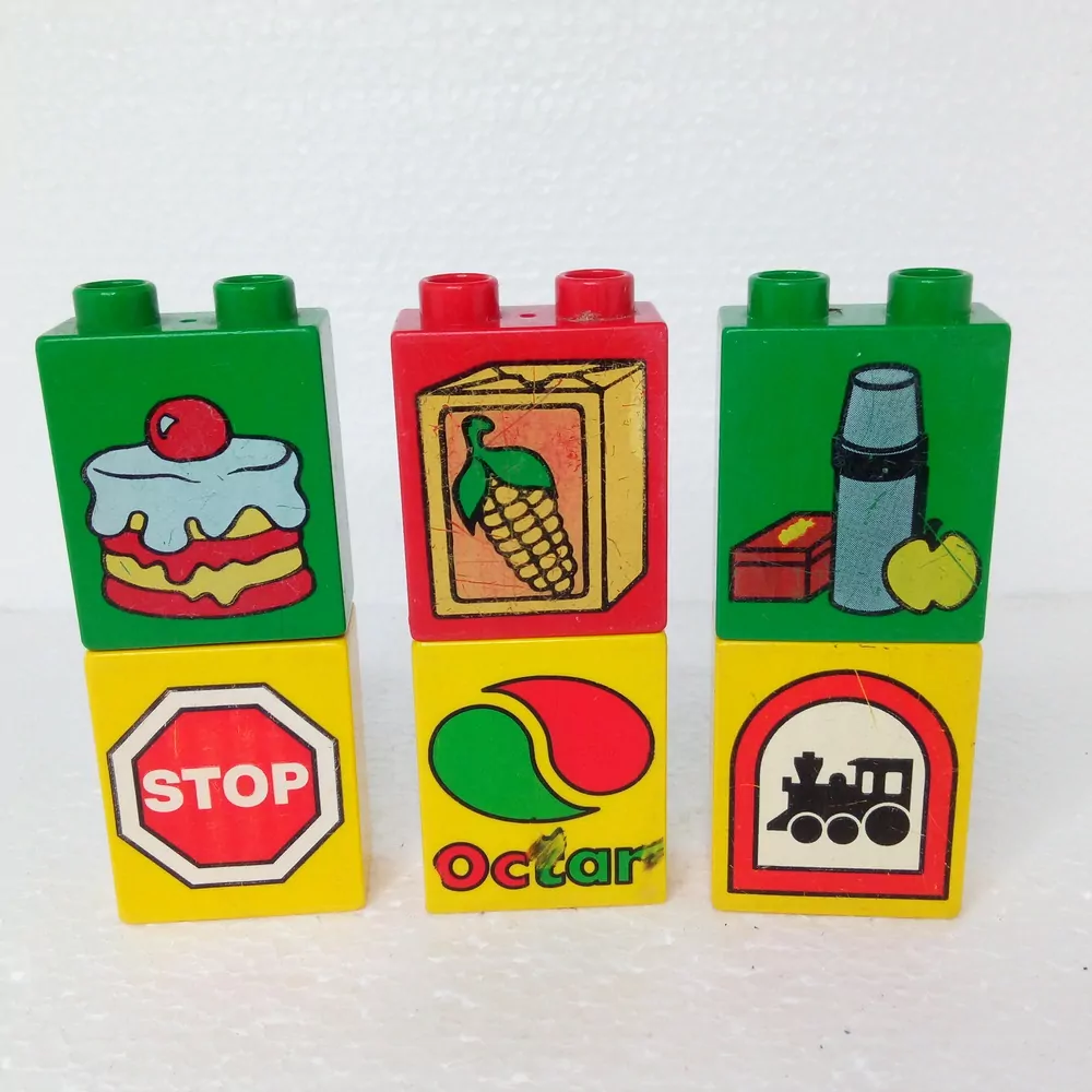 Lego® Duplo® Kostky 1x2x2 - 6 kusů - VÝPRODEJ