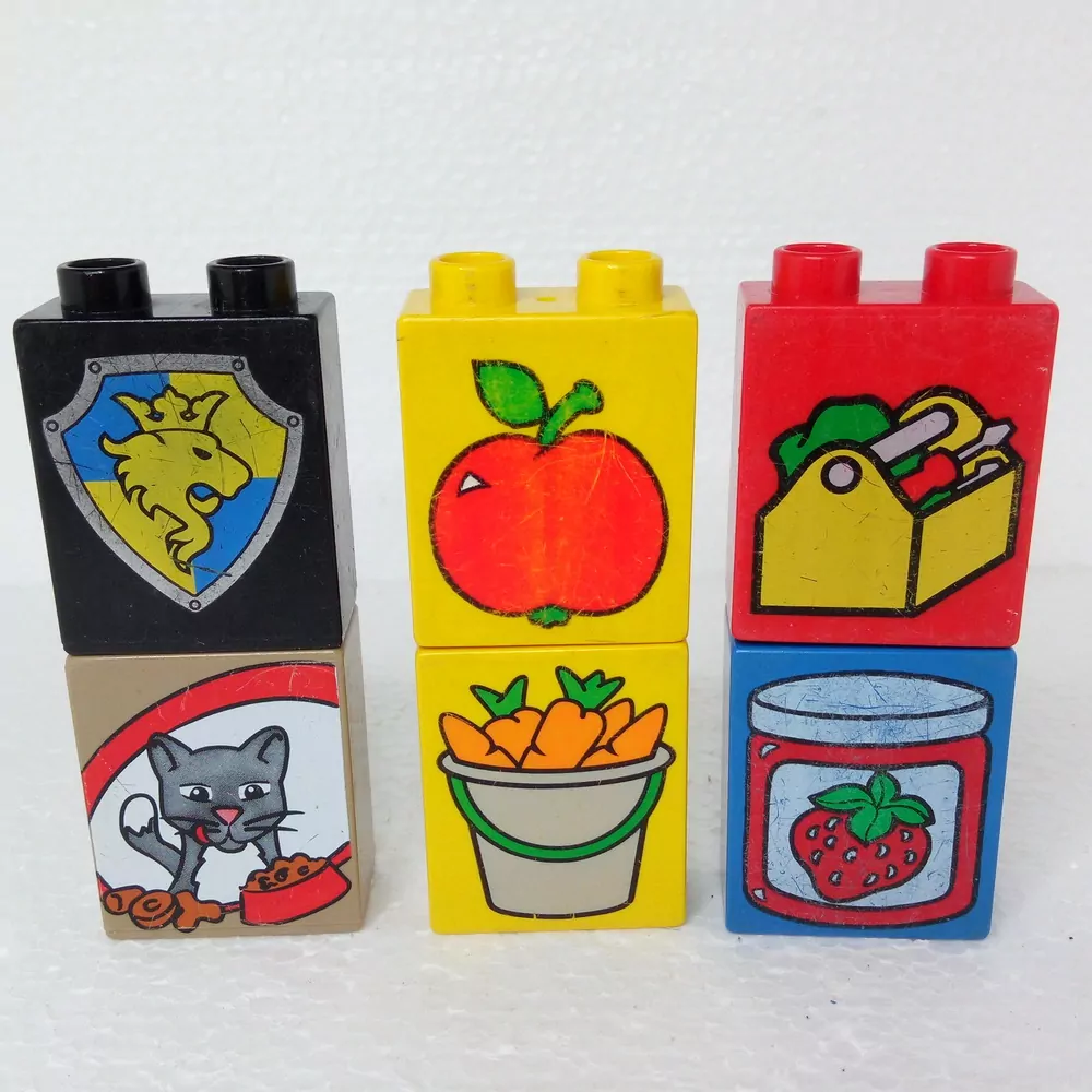 Lego® Duplo® Kostky 1x2x2 - 6 kusů - VÝPRODEJ