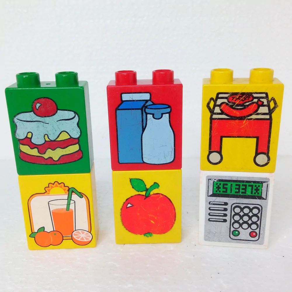 Lego® Duplo® Kostky 1x2x2 - 6 kusů - VÝPRODEJ