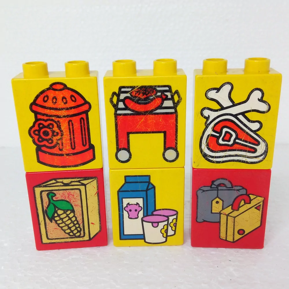 Lego® Duplo® Kostky 1x2x2 - 6 kusů - VÝPRODEJ