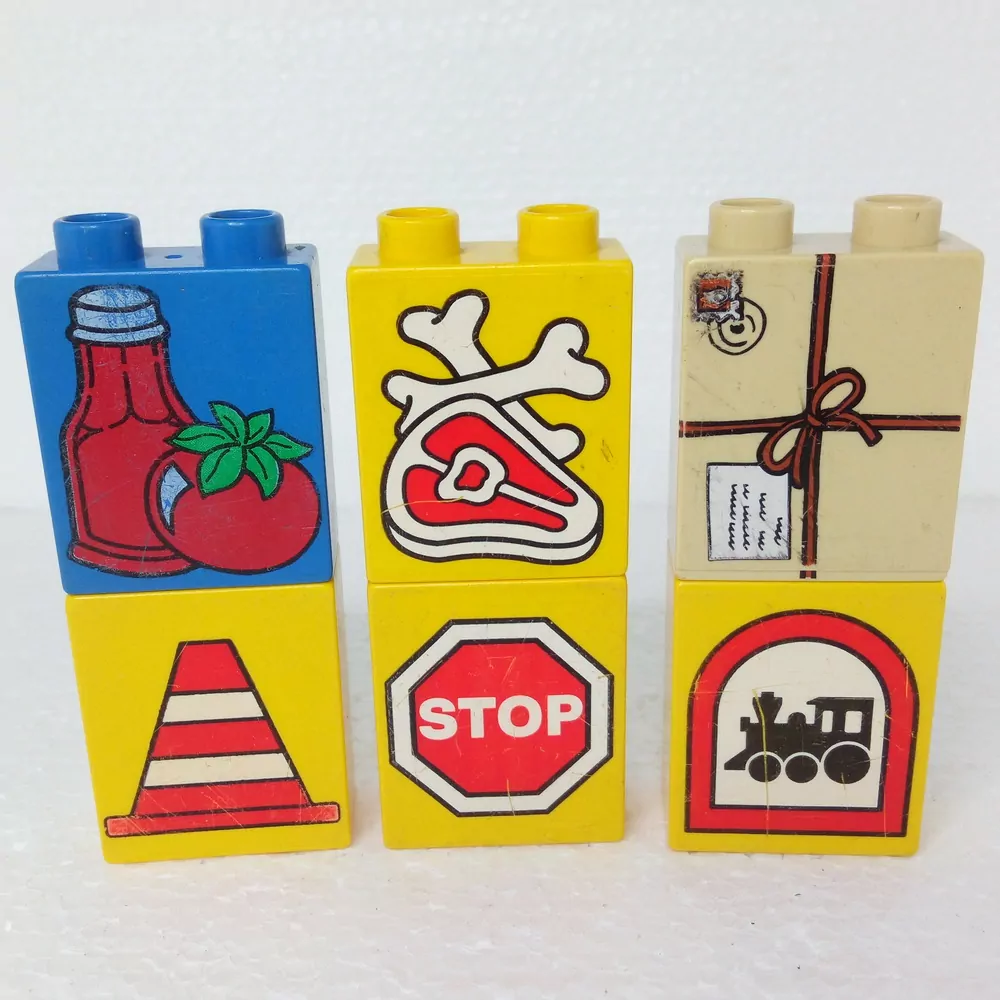 Lego® Duplo® Kostky 1x2x2 - 6 kusů - VÝPRODEJ