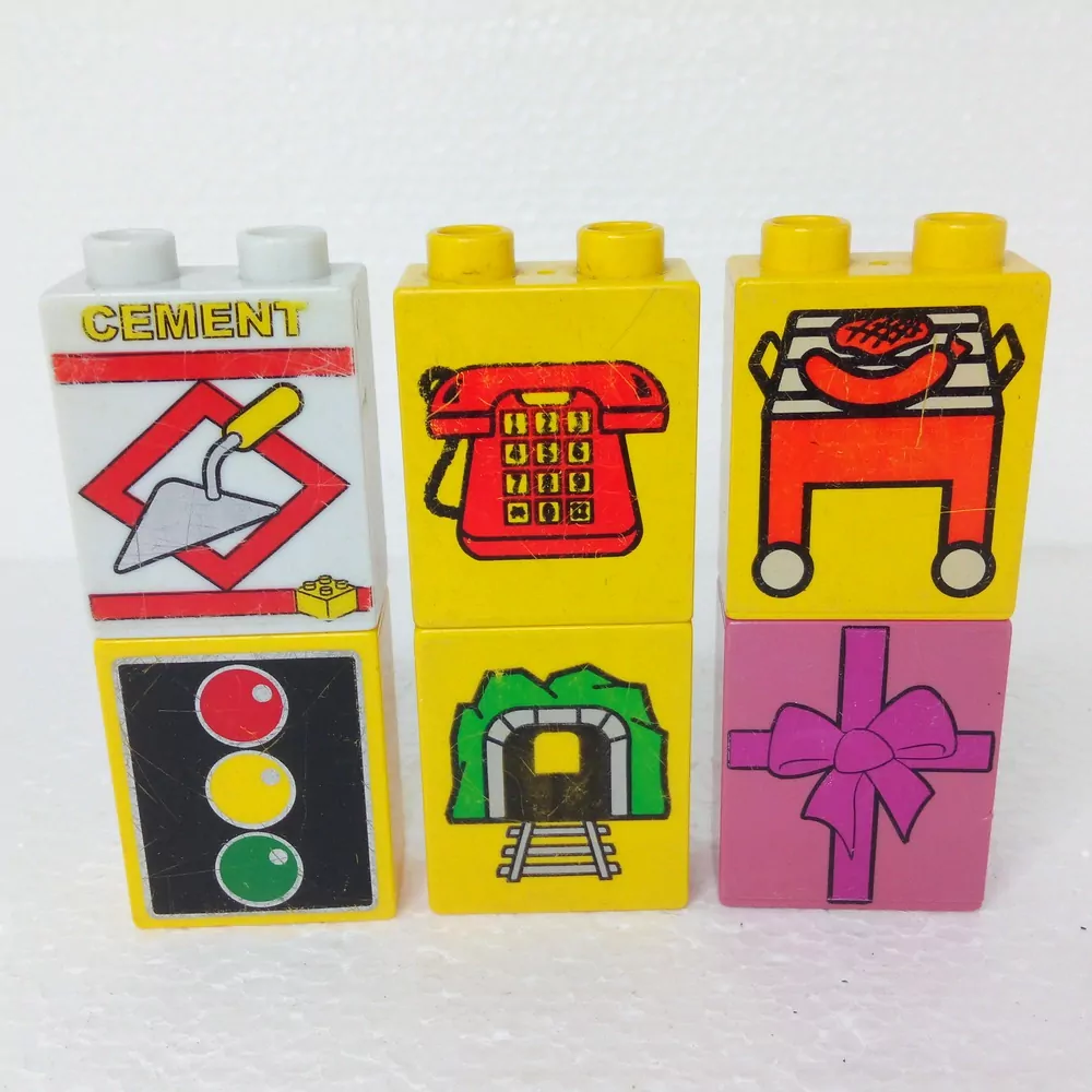 Lego® Duplo® Kostky 1x2x2 - 6 kusů - VÝPRODEJ