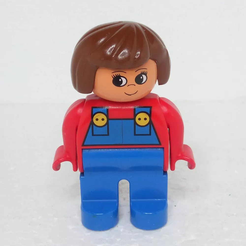 Lego® Duplo® Panáček Žena hnědé vlasy