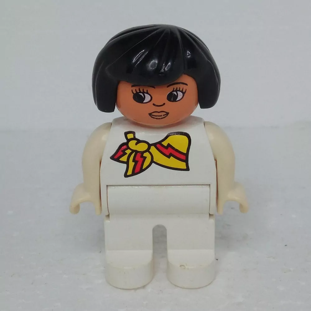 Lego® Duplo® Panáček Žena Černé vlasy