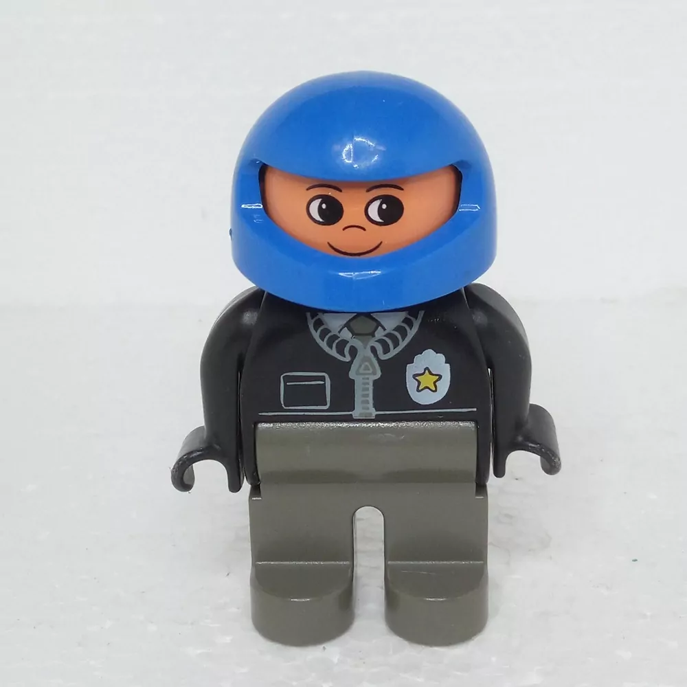 Lego® Duplo® Panáček Muž Policista Modrá helma