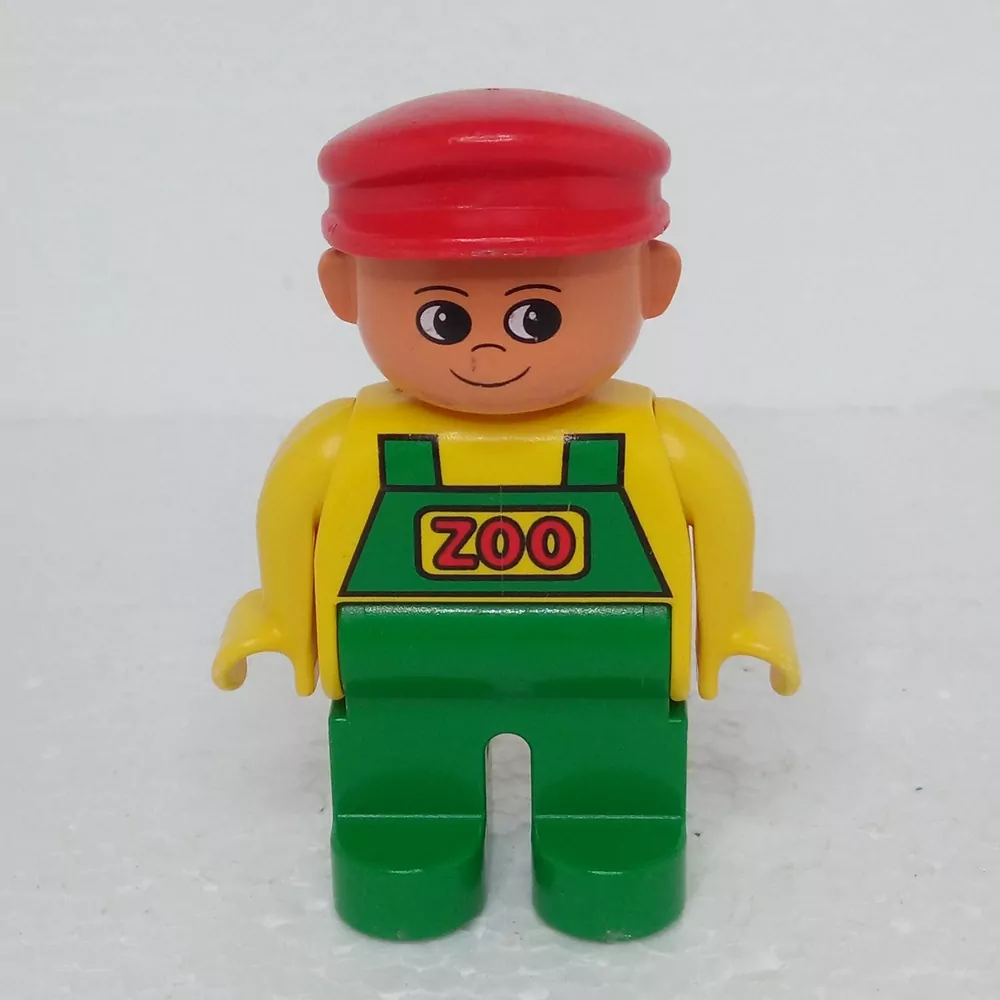 Lego® Duplo® Panáček Muž ZOO Červená kšiltovka