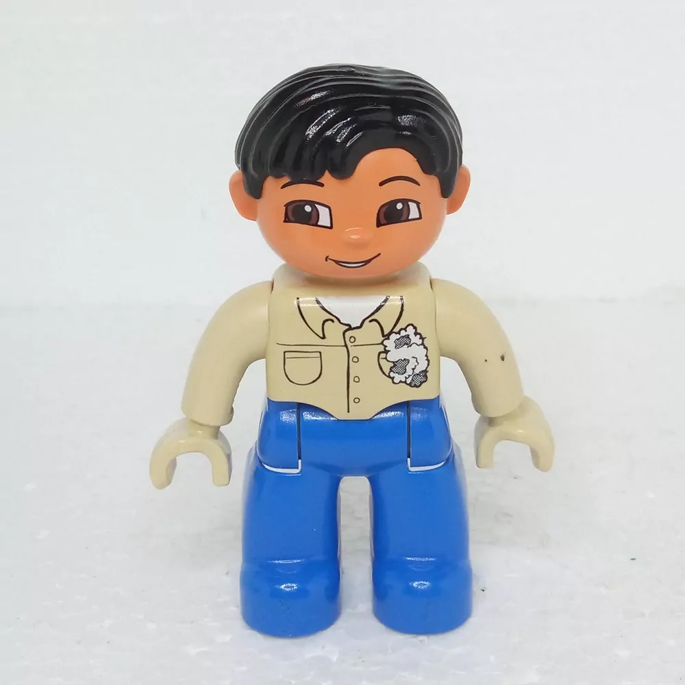 Lego® Duplo® Panáček Muž Černé vlasy