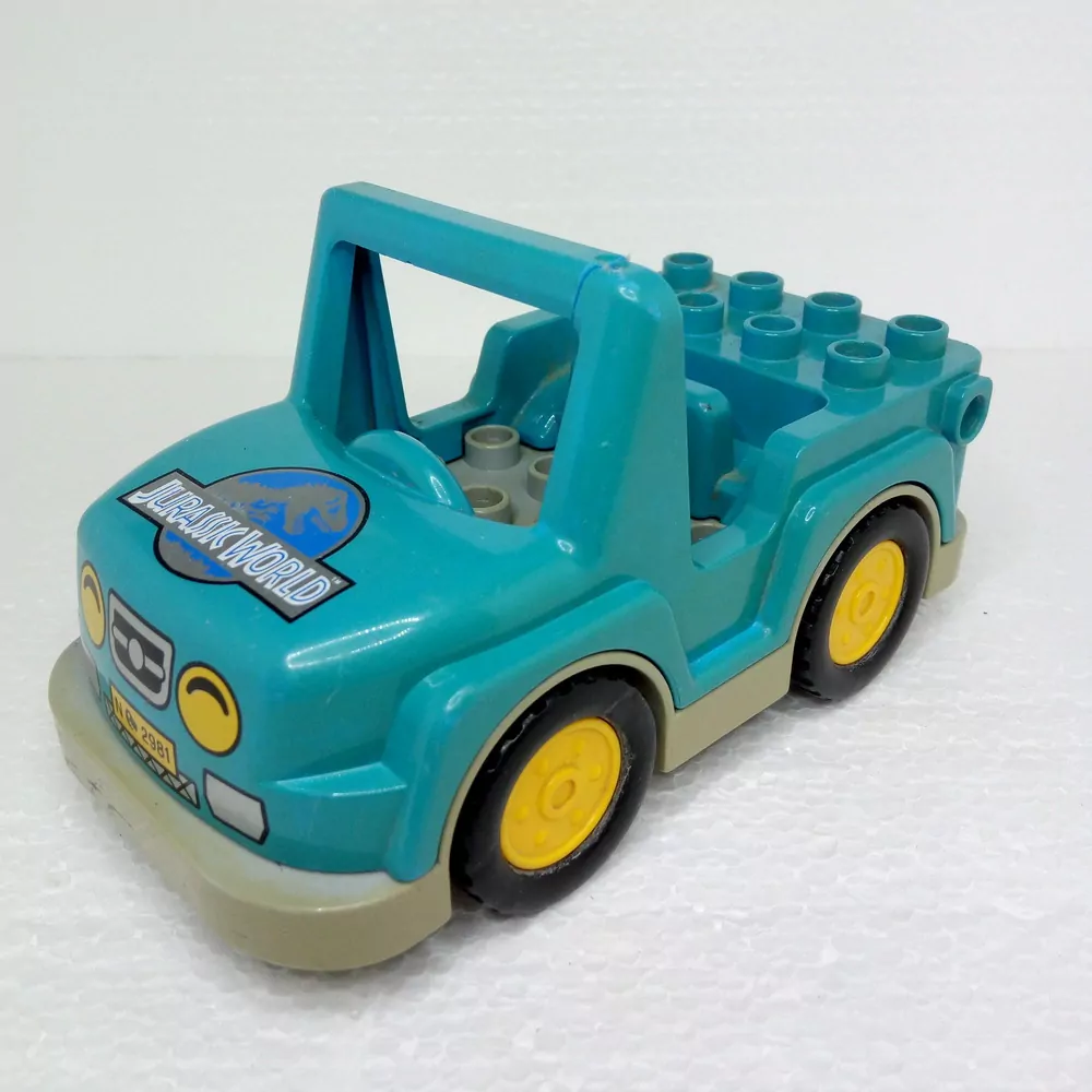 Lego® Duplo® Modré auto Jurský Park - VÝPRODEJ