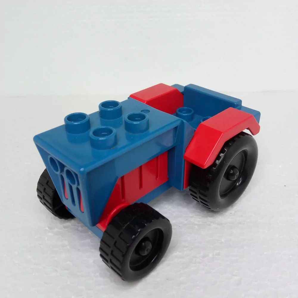 Lego® Duplo® Malotraktor modročervený - VÝPRODEJ