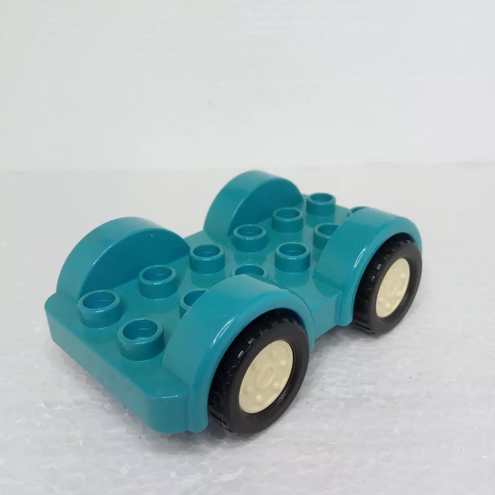 Lego® Duplo® Podvozek autíčka tyrkysový - VÝPRODEJ