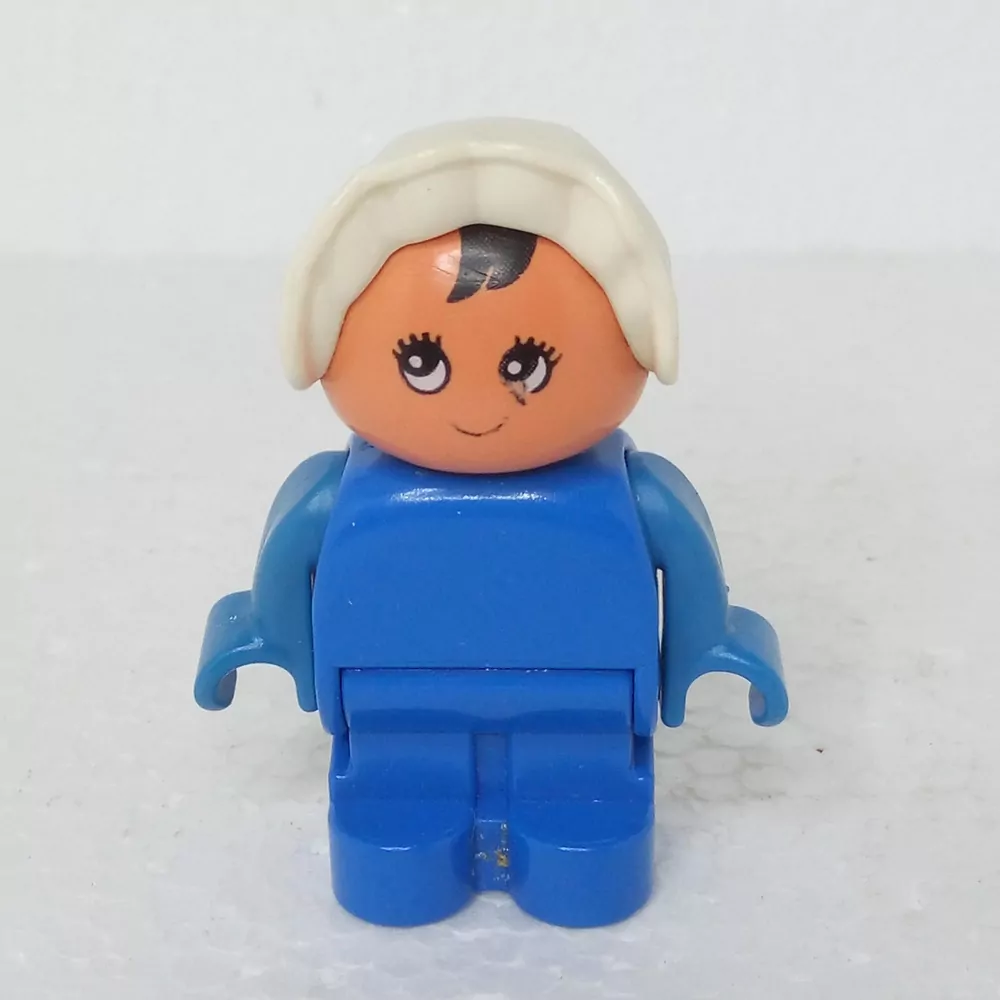 Lego® Duplo® Panáček Dítě Miminko modré body - VÝPRODEJ