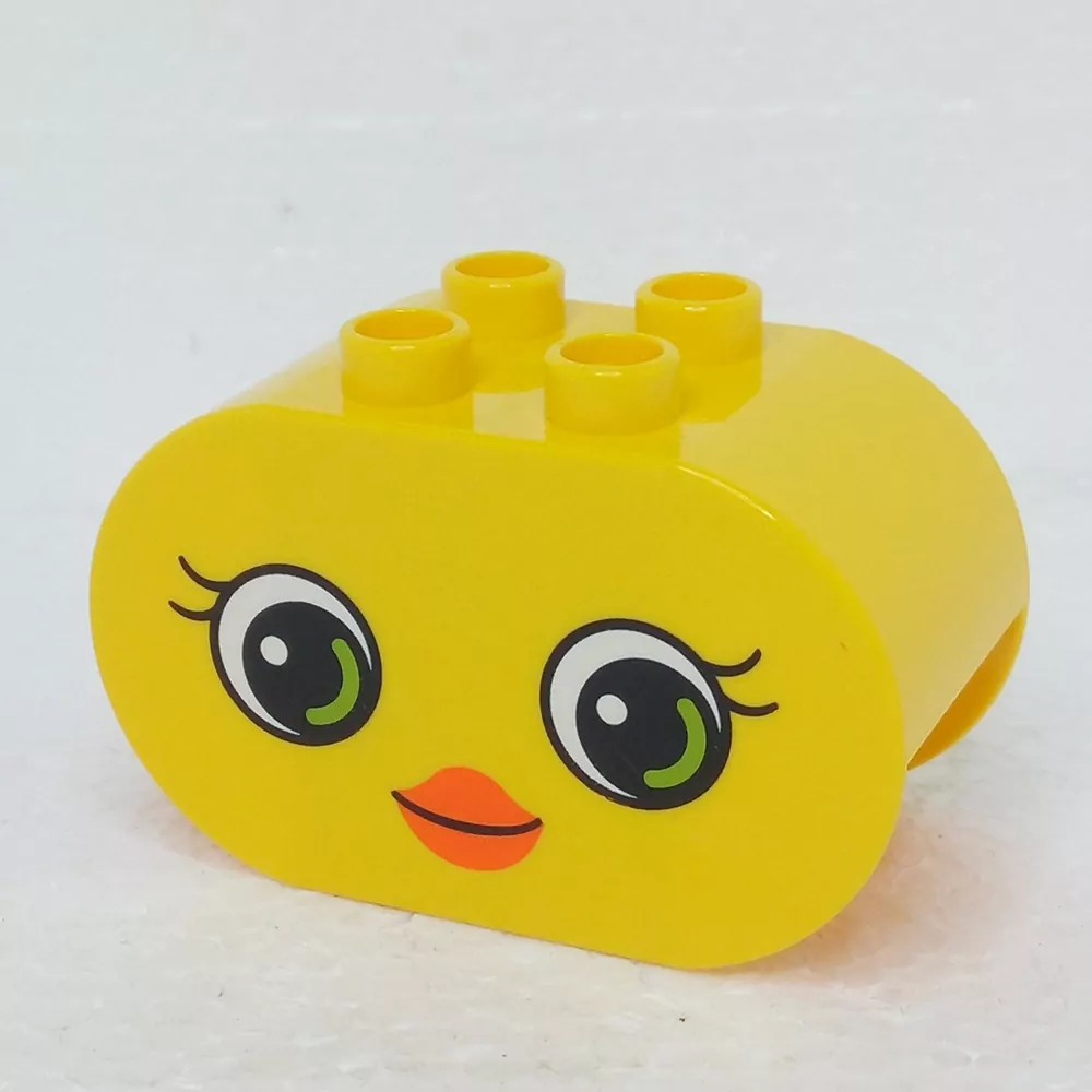 Lego® Duplo® Kostka potisk ptačí hlava