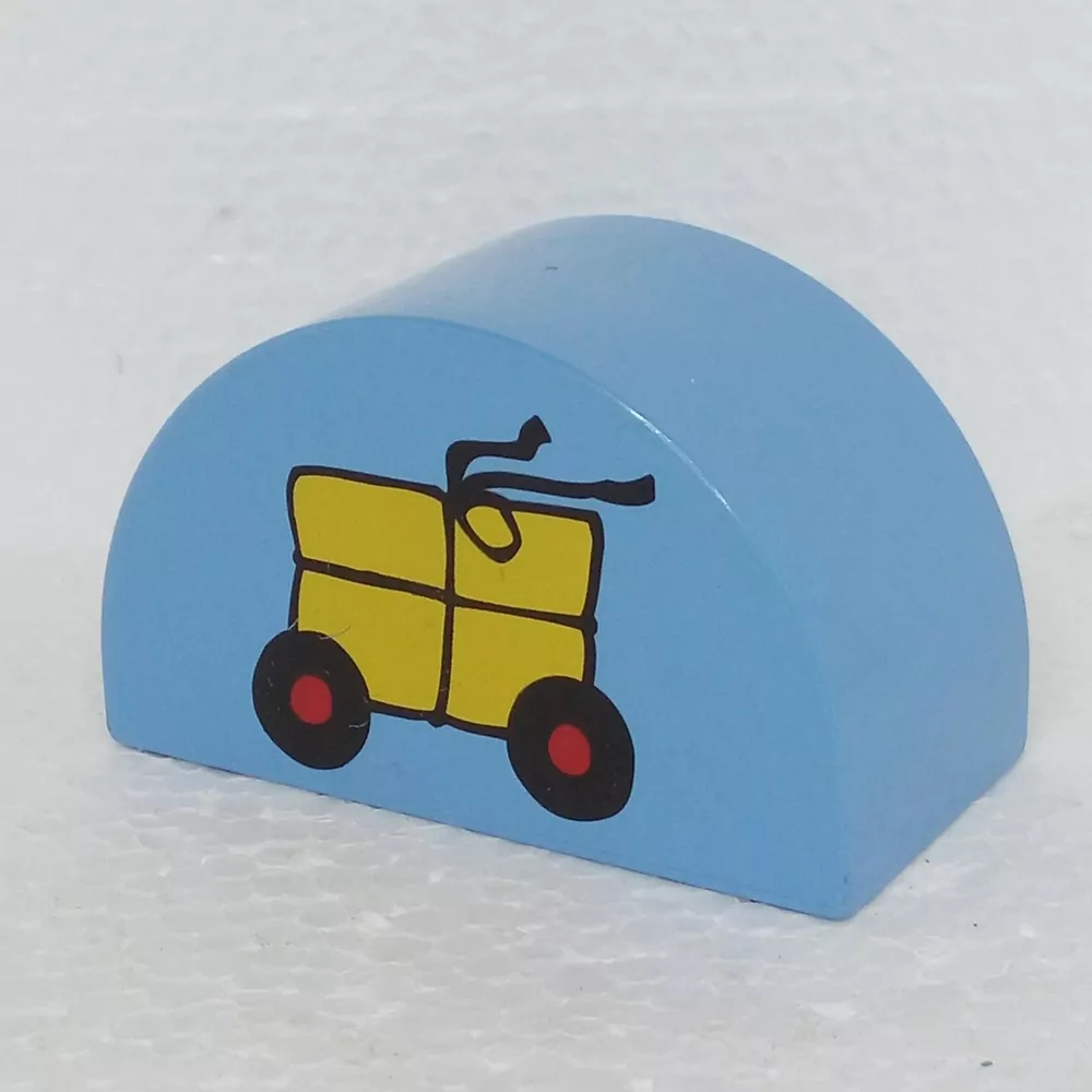 Lego® Duplo® Kostka potisk balík na kolečkách