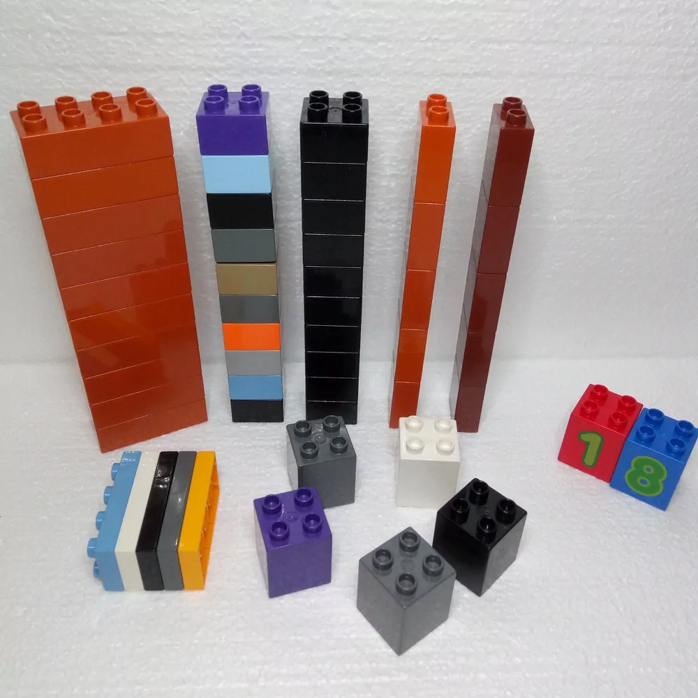 Lego® Duplo® Mix kostek (horší stav)