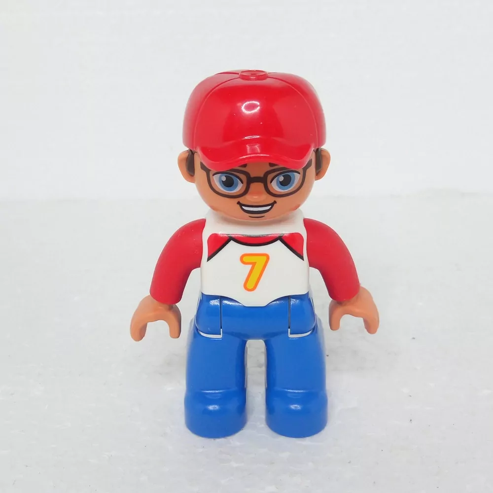 Lego® Duplo® Panáček Muž Červená kšiltovka