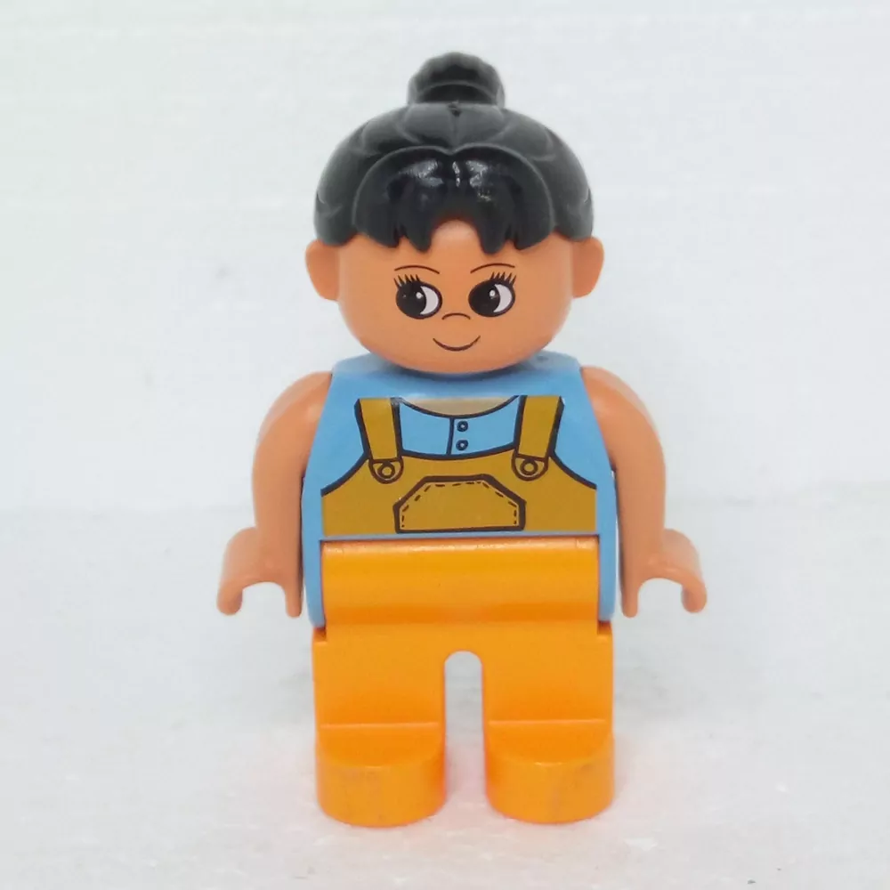 Lego® Duplo® Panáček Žena černé vlasy