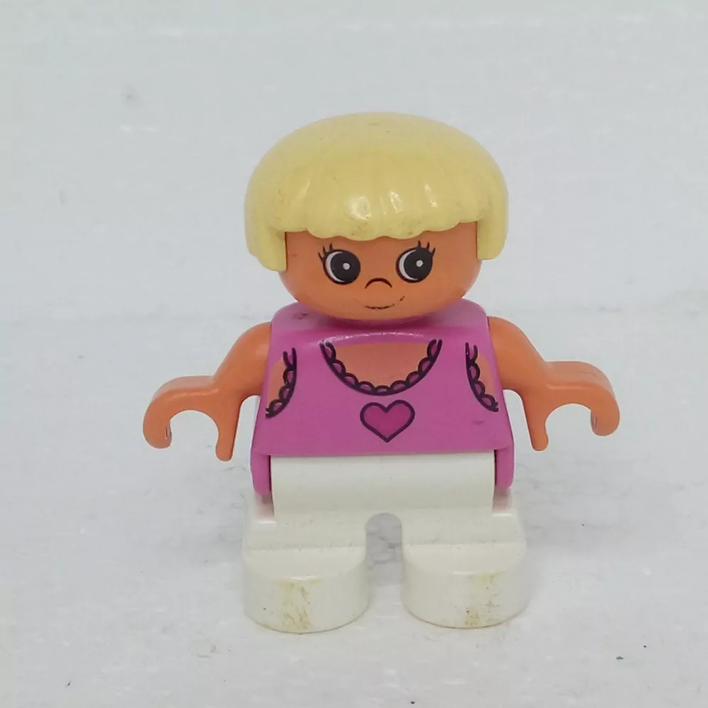 Lego® Duplo® Panáček Dítě Holčička blond vlasy