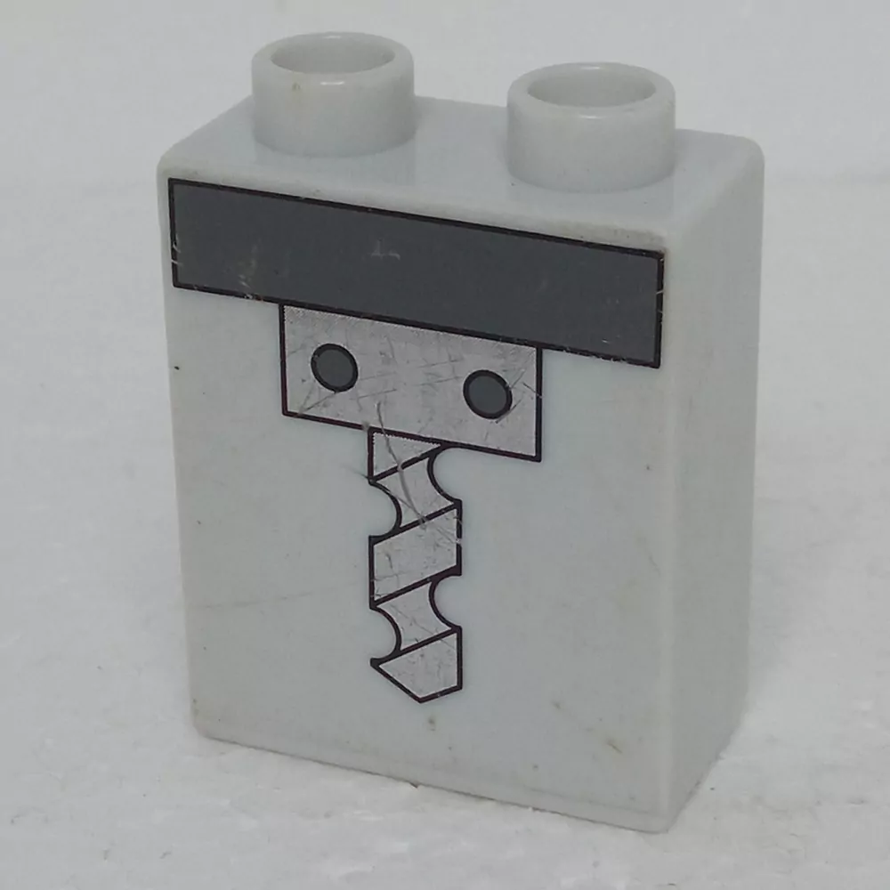 Lego® Duplo® Kostka 1x2x2 potisk šroub - VÝPRODEJ