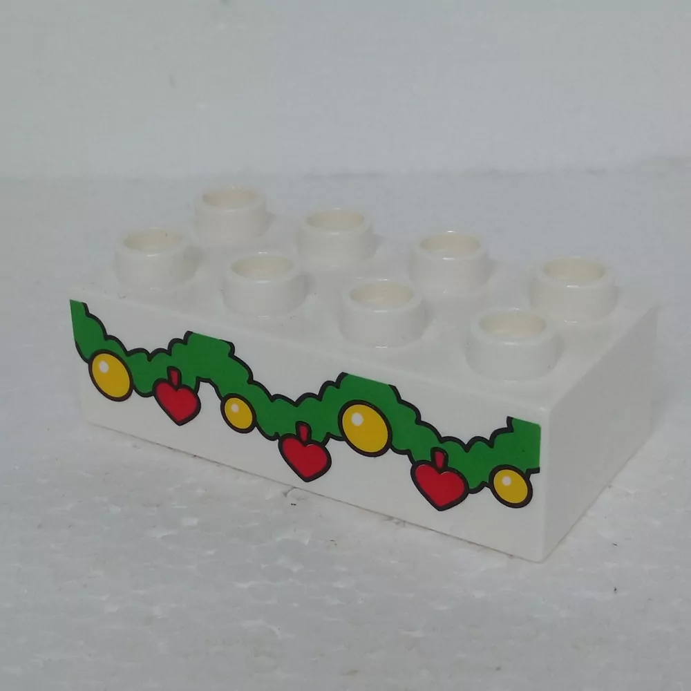 Lego® Duplo® Kostka potisk vánoční ozdoby