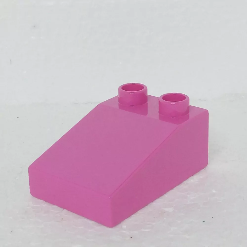 Lego® Duplo® Kostka 3x2 hranatá úzká růžová
