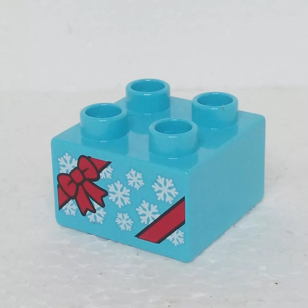 Lego® Duplo® Kostka 2x2 potisk dáreček