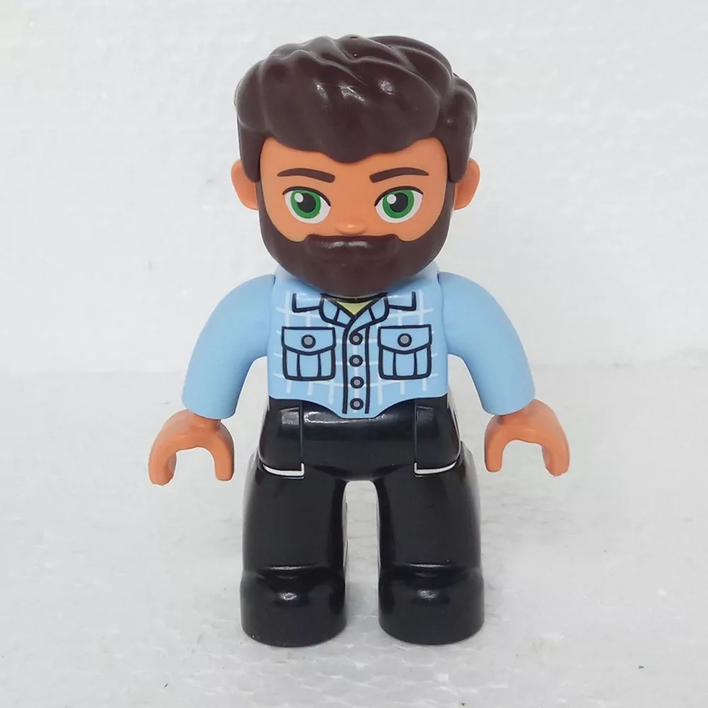 Lego® Duplo® Panáček Muž Hnědé vlasy