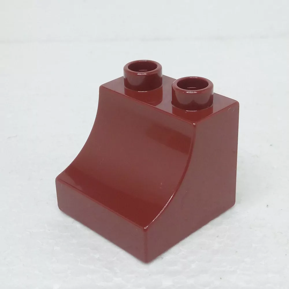 Lego® Duplo® Kostka 2x2 oblá tmavě hnědá kulatá