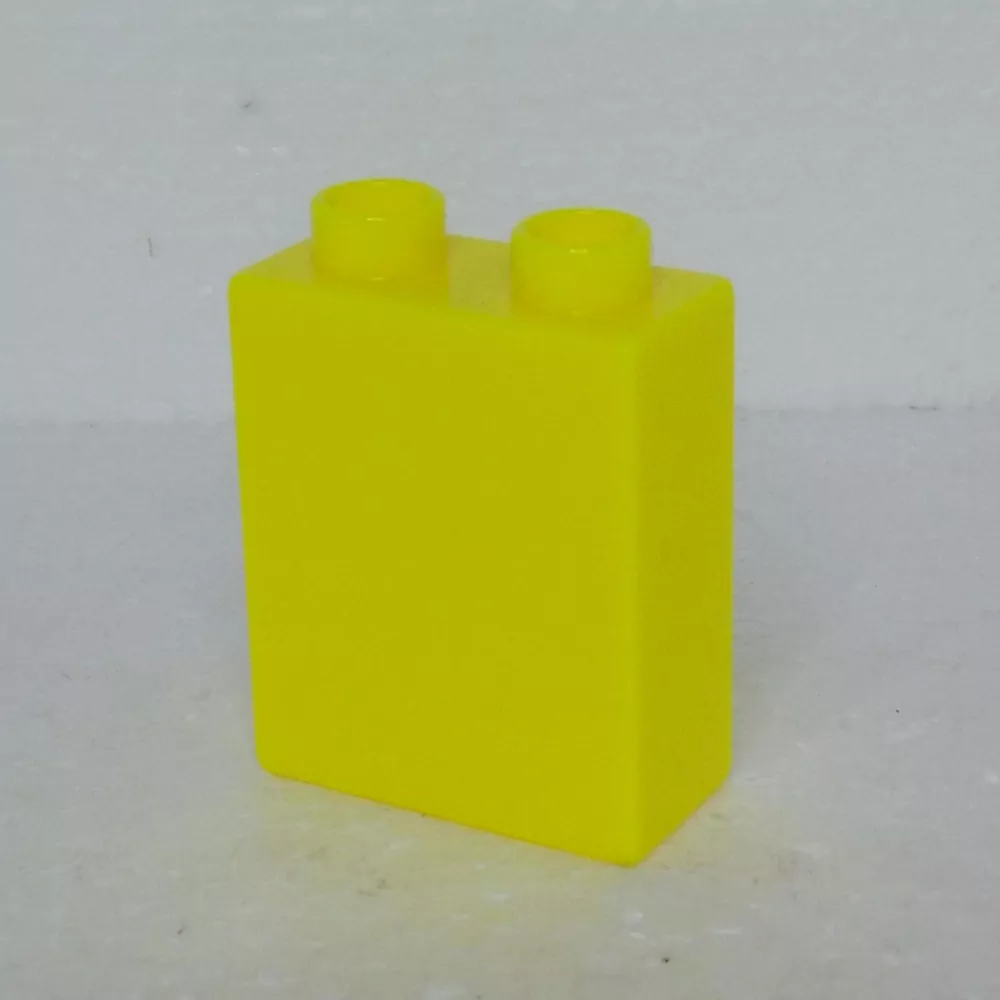 Lego® Duplo® Kostka 1x2x2 Signální žlutá
