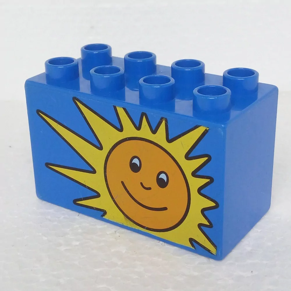 Lego® Duplo® Kostka potisk slunce