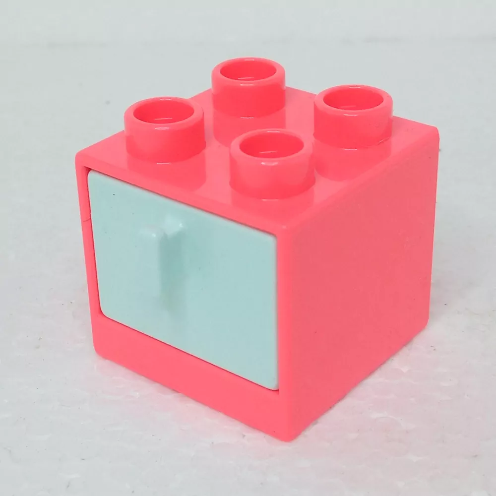 Lego® Duplo® Skříňka růžová, modrý šuplík