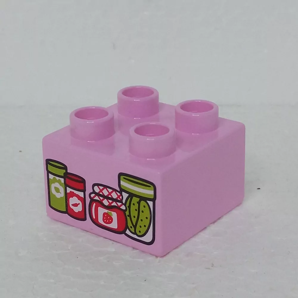 Lego® Duplo® Kostka 2x2 potisk zavařeniny