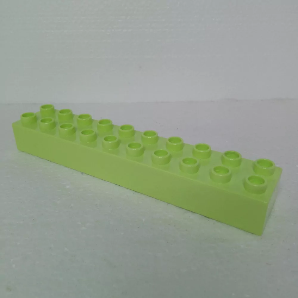 Lego® Duplo® Kostka 2x10 světle zelená